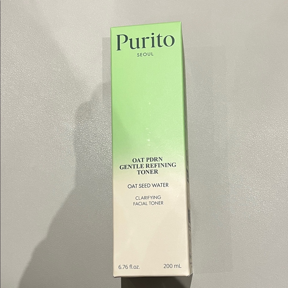 BNIB PURITO SEOUL Oat PDRN Gentle Refining Toner